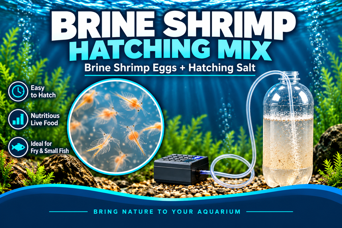 Brine Shrimp Eggs & Salt Mix